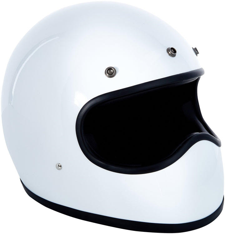 DMD Racer Motorradhelm, Weiss