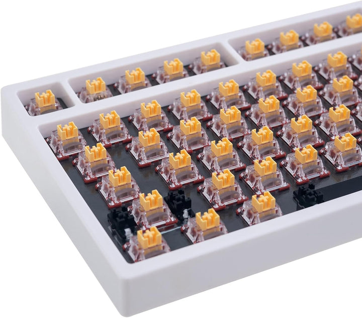 GK GAMAKAY Linear Silent-Schalter mit LED Diffuser für Mechanischer Tastatur, 3 Pin Pre-lubed Switch