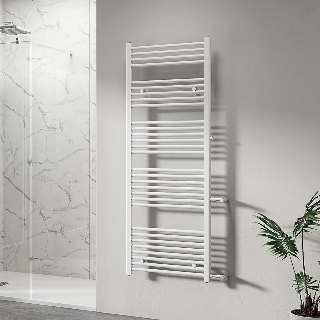 WITEN&amp;NOCK handtuchheizkörper Badheizkörper 1600x 500 mm 654 Watt Designheizkörper Heizkörper Seiten