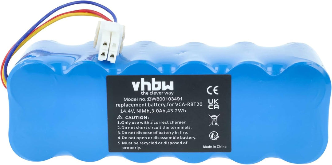 vhbw Akku kompatibel mit Samsung Navibot SR8840, SR8845, SR8855, VCR8845, VCR8895 Staubsauger ersetz