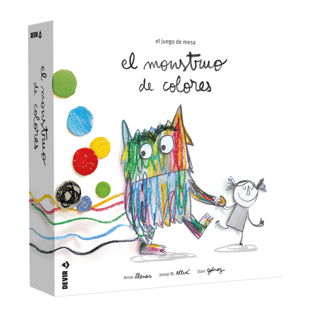 DEVIR BGMONSP Monstruo de Colores Das Monster der Farben, Brettspiel, Das Bunte, Única