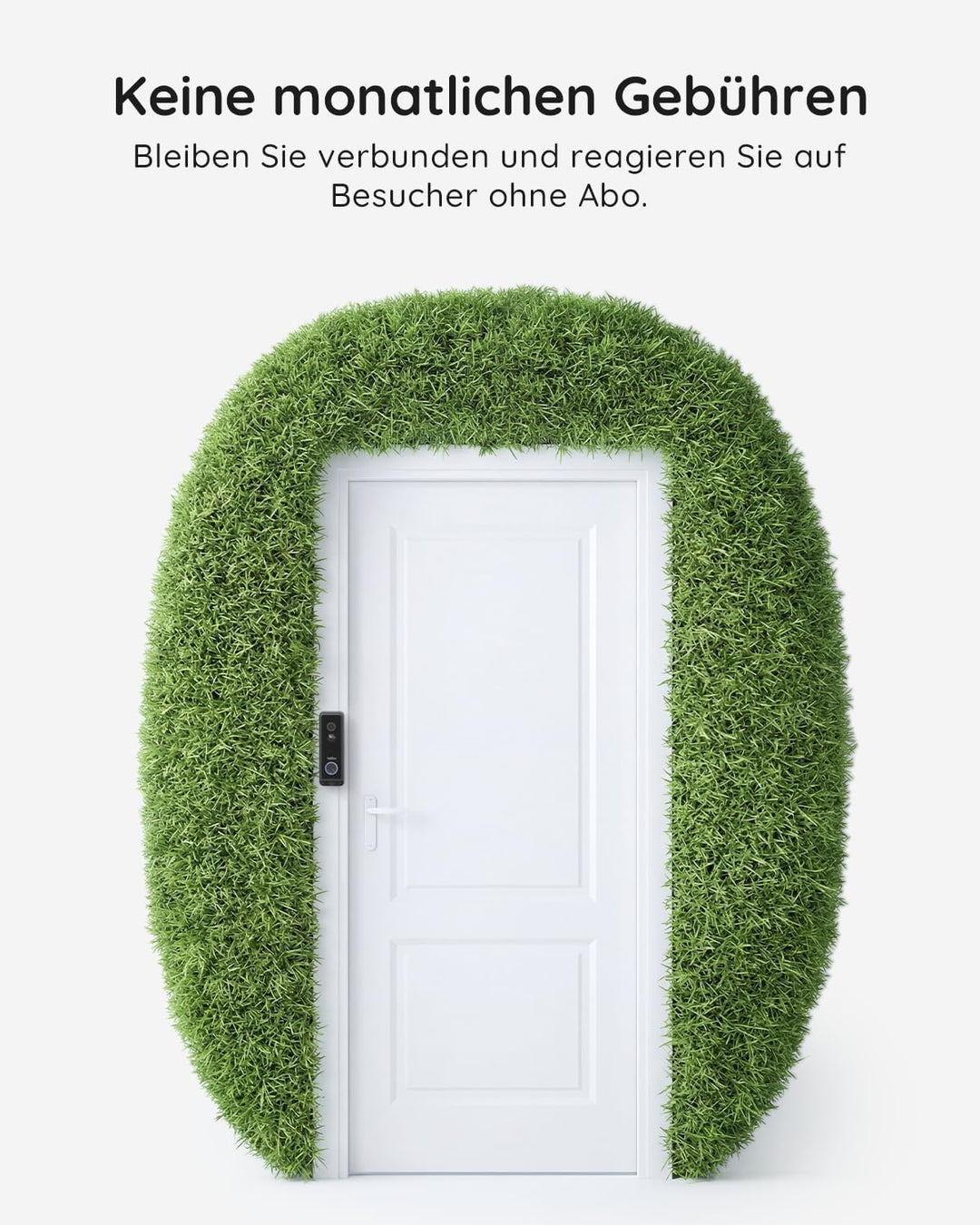 BOIFUN 2026 WLAN Video Türklingel mit Kamera, Dual Kameras für Paketschutz, 2K Full HD Farb-Nachtsic