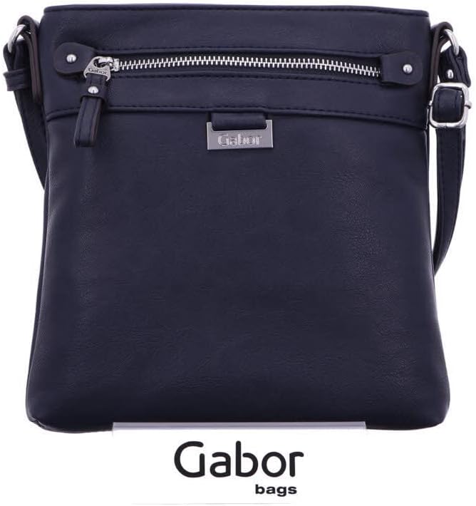 Gabor bags Ina Damen Umhängetasche Crossbody Bag Klein 23 x 3 x 22 Blau, 23 x 3 x 22 Blau