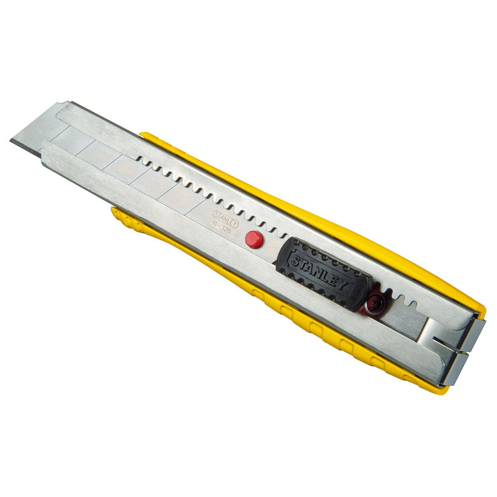 Stanley FatMax Cuttermesser 0-10-431 (25 mm Klingenbreite, 195 mm Länge, schmales Messer mit Abbrech