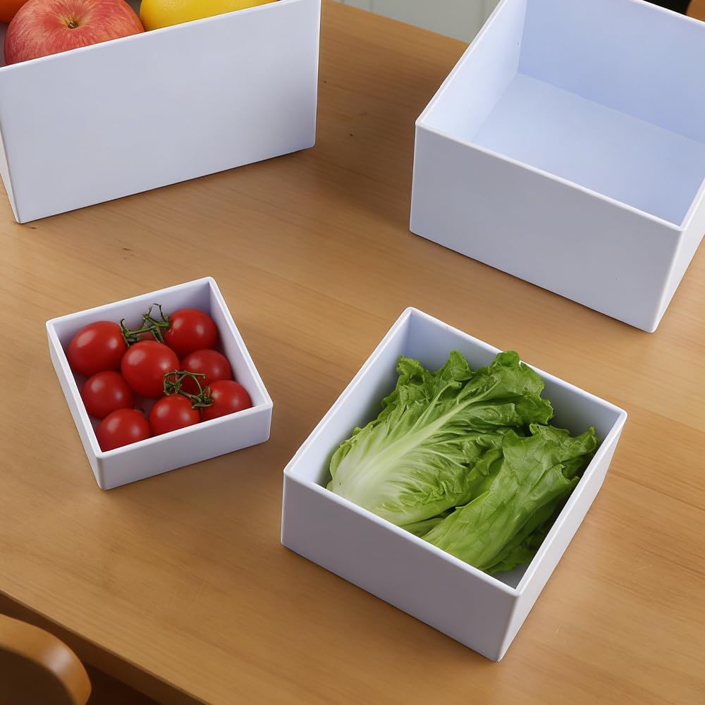 6 Stück Tortenständer Cube, Cupcake Ständer, Buffet Ständer Hohlen Böden, Wiederverwendbar Etagere W
