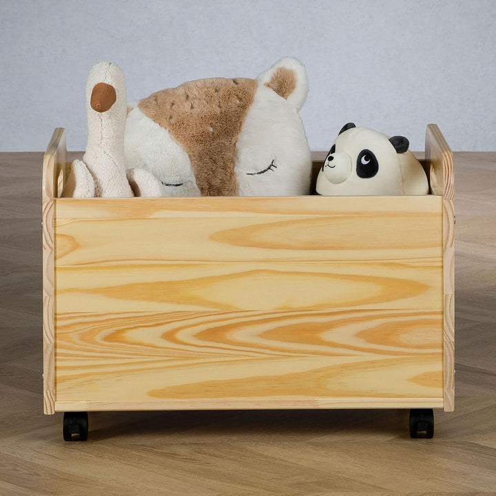 IDIMEX Spielzeugkiste Benjamin aus Kiefer Massivholz Natur - Kinderzimmer Aufbewahrung, Spielzeugbox