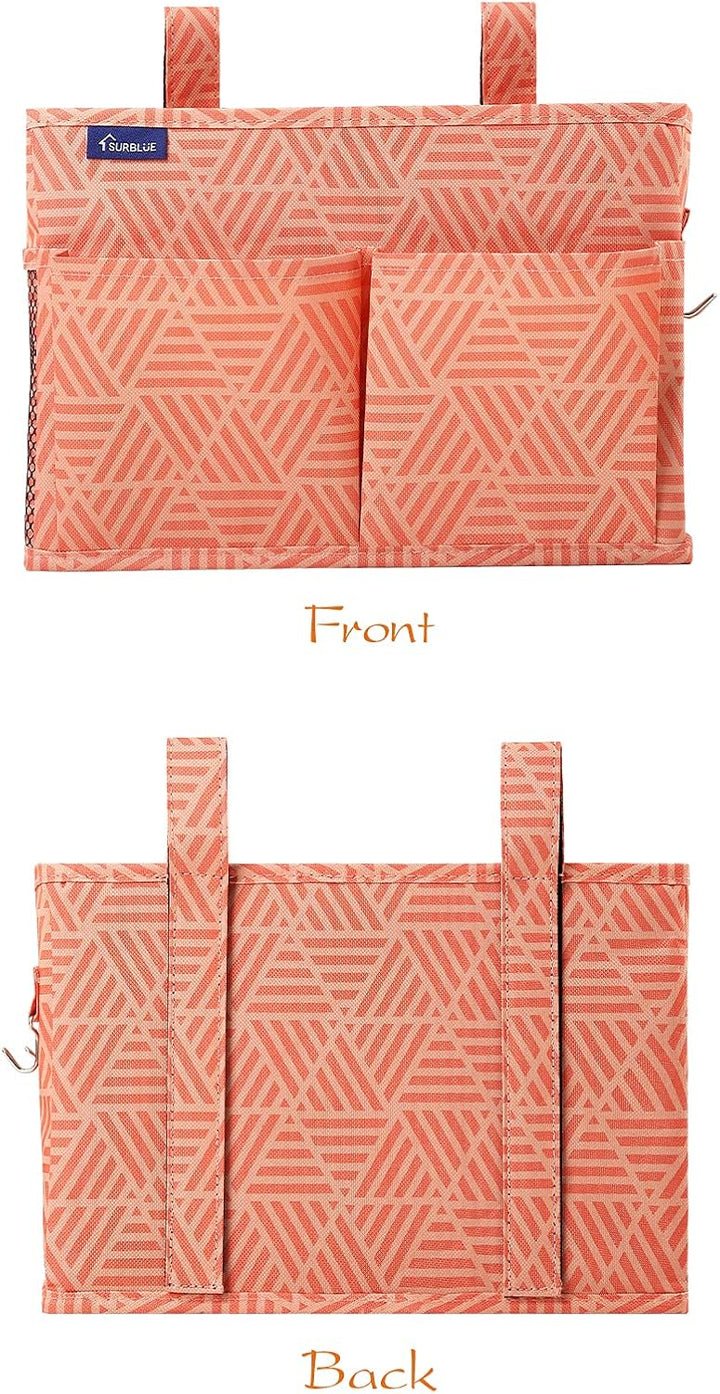 Surblue Bedside Caddy Hängebett Organizer Aufbewahrungstasche Tasche für Etagen-und Krankenhausbette