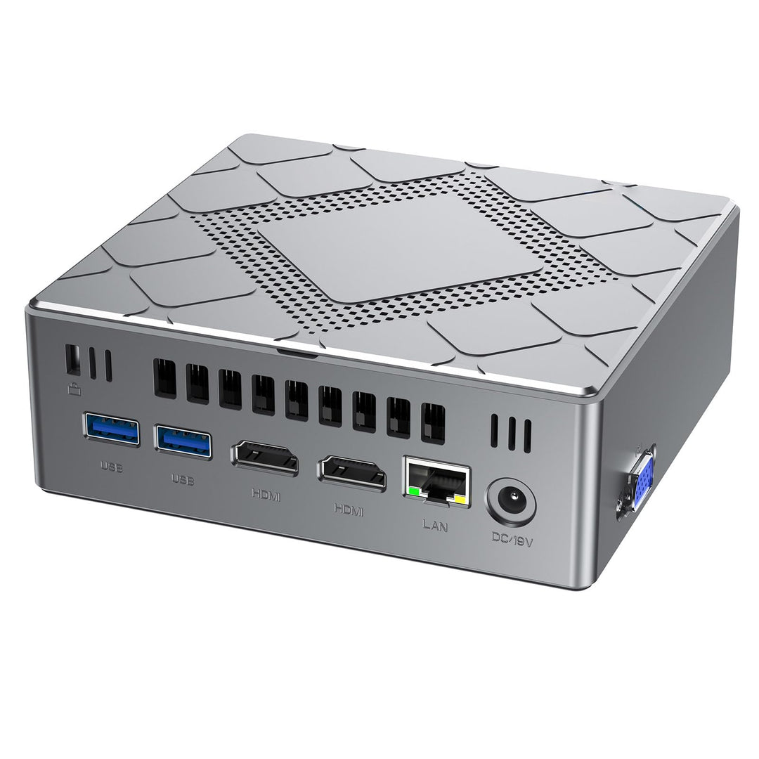 NiPoGi CK10 Mini PC Ιntel Core i5-12450H(Besser als 11390H,8C/12T, bis zu 4,4GHz) Mini Computer 1TB
