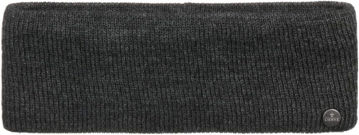LIERYS Mono Stirnband Damen/Herren 8 cm breit - Made in Germany - dreilagiges Strickband gefüttert m
