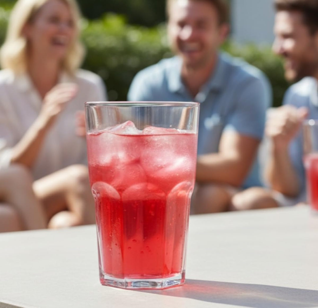 BARCRAFTERS Eiswürfelbehälter rund Kunststoff Eisbox Eisbehälter Gastro Bar 10 Liter