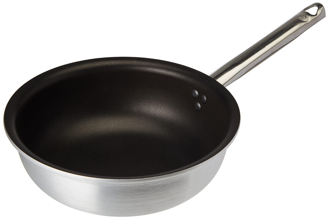 Töpfe Agnelli Pan Platinum bei Stir, Aluminium, Dicke 5 mm, silber, 24 cm Flared, 24 cm