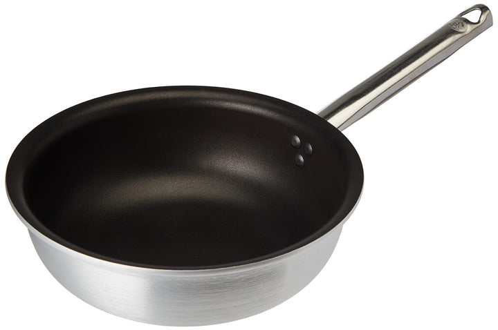 Töpfe Agnelli Pan Platinum bei Stir, Aluminium, Dicke 5 mm, silber, 24 cm Flared, 24 cm