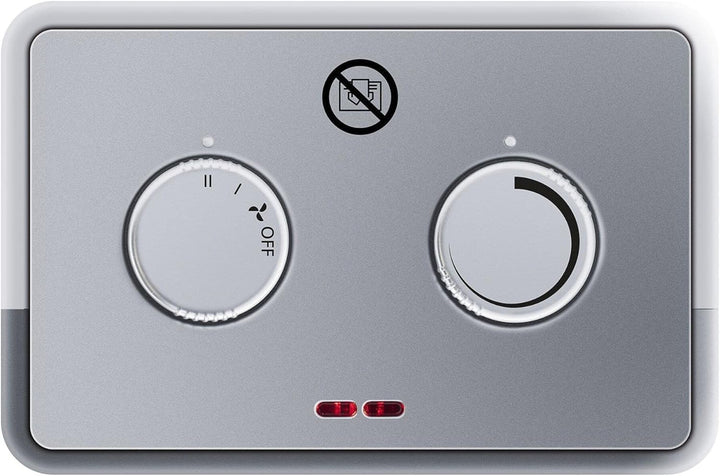Steba Germany KH 4 | Keramik-Heizluefter | 30m² | Weiss-Silber |1800 W | Heizlüfter | Heizelemente a
