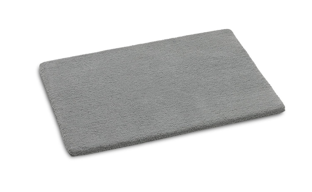 Rhomtuft Badteppiche Square Kiesel - 85 60x90 cm, 60x90 cm