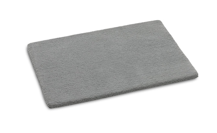 Rhomtuft Badteppiche Square Kiesel - 85 50x60 cm, 50x60 cm