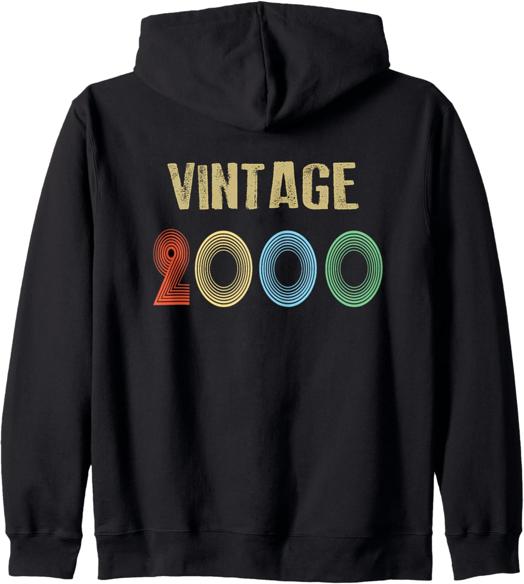 2000 Vintage Geburtstag Kapuzenjacke