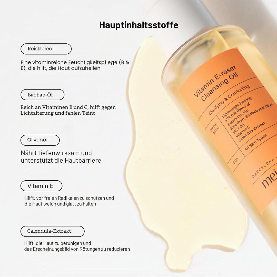 Meisani Vitamin E-Raser Cleansing Oil 150ml