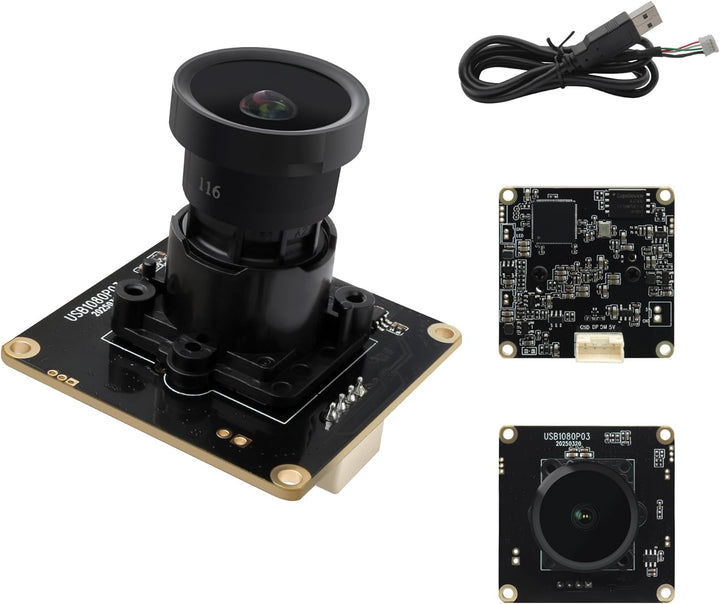 1080P Full HD USB Kameramodul mit 0,0001Lux Extrem-Schwachlicht,F1.0 Blende & 110° Weitwinkel,SC2210