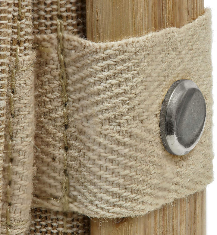 achilles Einkaufskorb aus Holz mit Obst- und Gemüsenetz, Klappbarer Korb, Picknick-Korb, Einkaufsbox