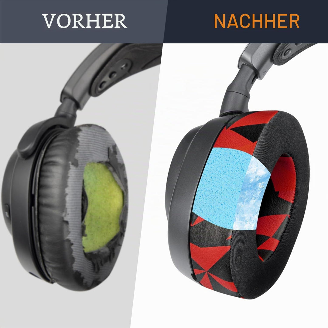SOULWIT Kühlgel Ersatz Ohrpolster für Steelseries Arctis Nova Pro Wired, Nova 1/1X/1P/3/3P/3X/4/7/7X