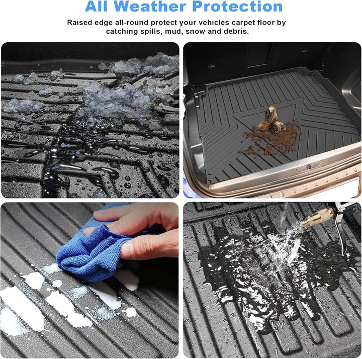 CDEFG Peugeot 3008 2016-2022 2023 Kofferraumwanne, 3008 II Kofferraummatten Matten Wasserdicht Anti-