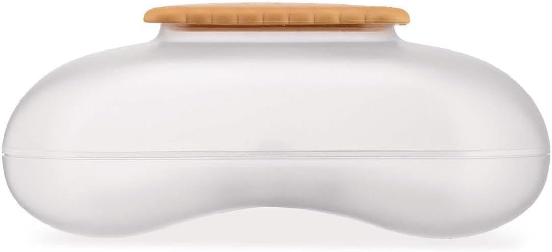 Alessi Mary Biscuit ASG07 I - Design Keksdose mit Deckel, Thermoplastisches Harz, Eis,30 x 1.19 x 12