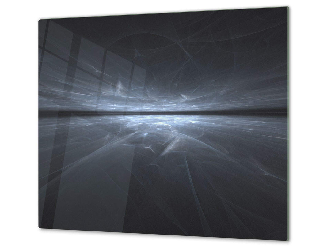 Schneidbrett aus Hartglas und schützende Arbeitsoberfläche – Schneideplatten SINGLE mit 60 x 52 cm u