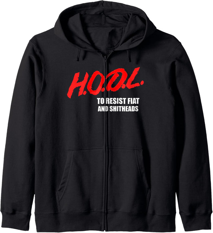 DARE to HODL BITCOIN Kapuzenjacke