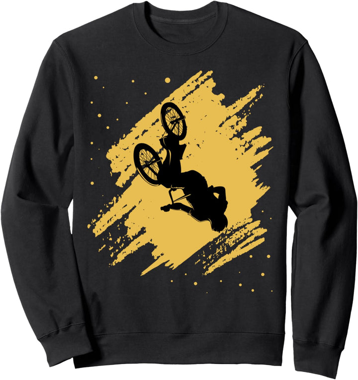 Fahrrad Radfahrer MTB BMX Roller Rad Mountainbike Sport Sweatshirt