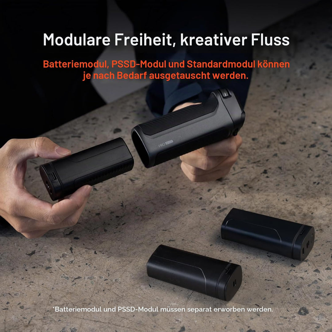 PGYTECH ProShot Smartphone Rig Video Handy Käfig Kit, Professionelle Aluminium Vlogging Stabilisieru