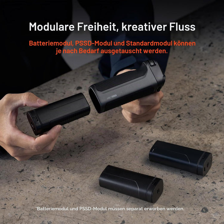 PGYTECH ProShot Smartphone Rig Video Handy Käfig Kit, Professionelle Aluminium Vlogging Stabilisieru