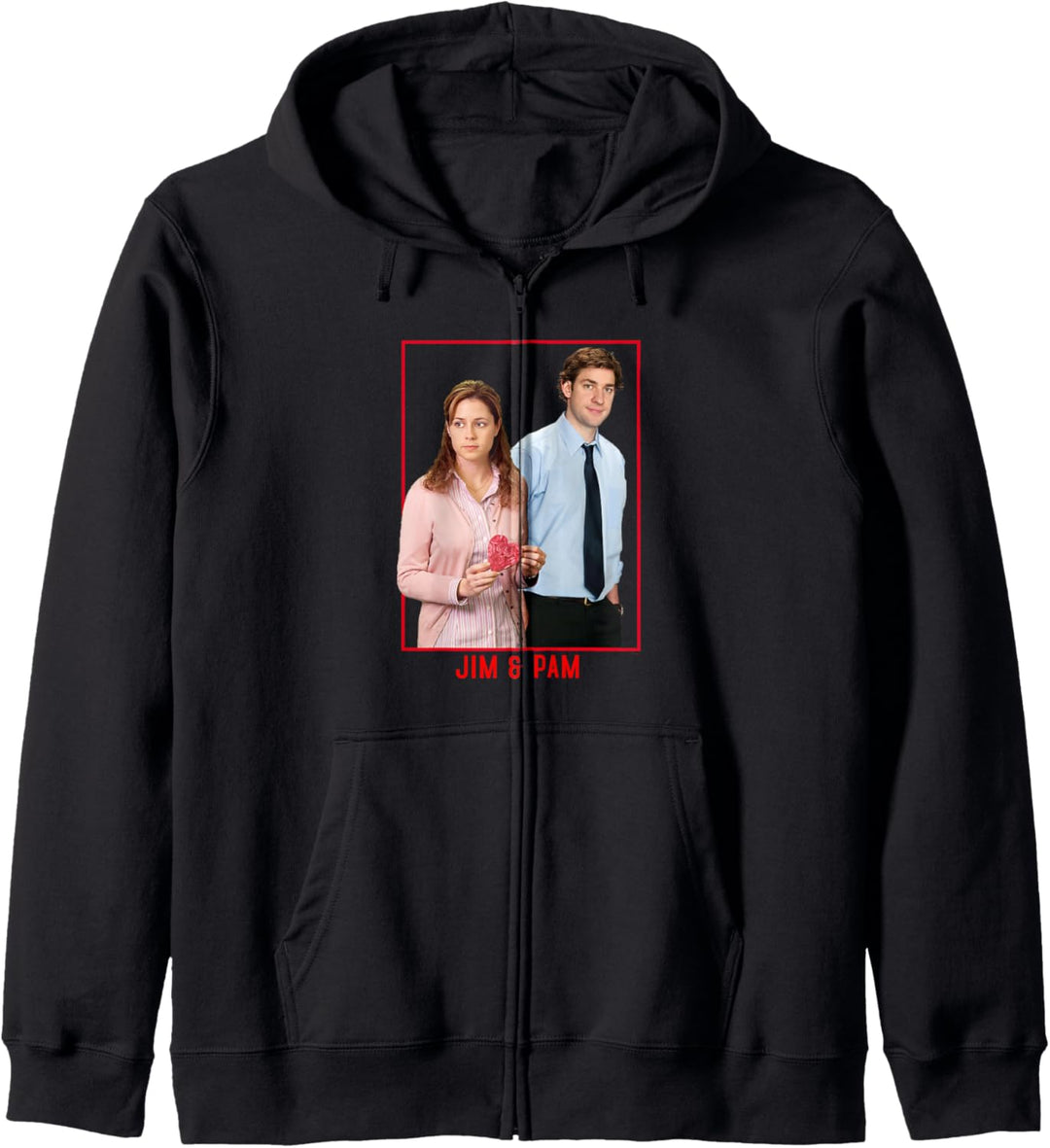 The Office Jim und Pam Foto Kapuzenjacke