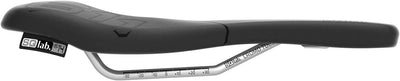 SQlab 611 Ergowave CrMo, MTB Tech & Trail Fahrradsattel Schwarz 14 cm Bundle mit Fahrrad Griffe 711