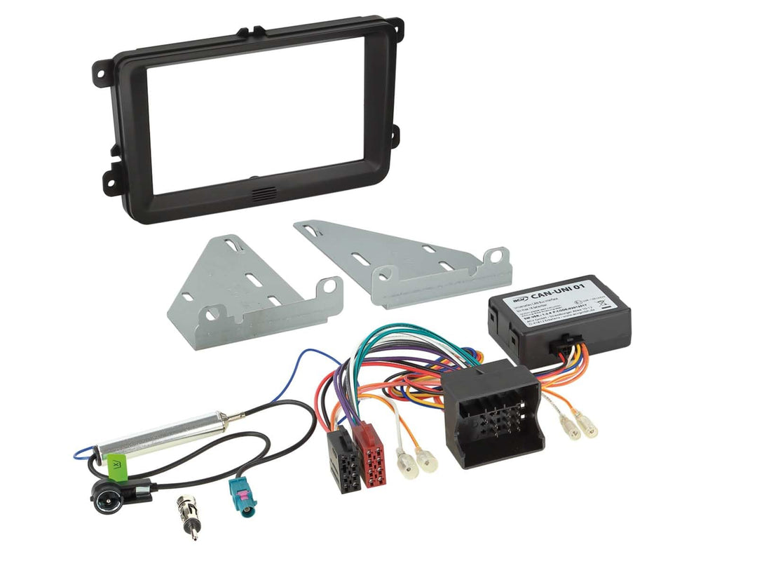 ACV 621320-30-01 Autoradio Einbaublende DoppelDIN Passend für (Auto-Marke): Seat, Skoda, Volkswagen