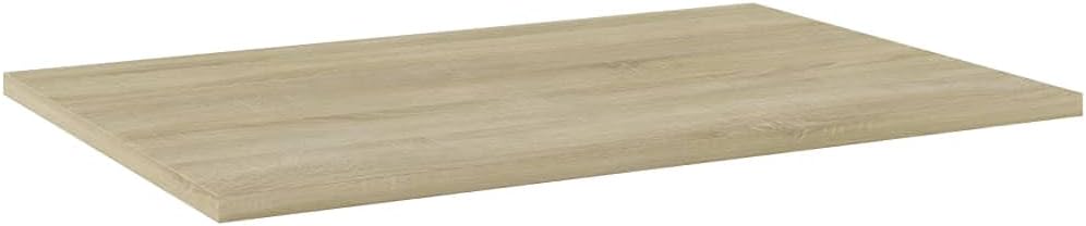 vidaXL Bücherregalbretter in Sonoma-Eiche, technisches Holz, vielseitige Aufbewahrungslösung, 4 Stüc