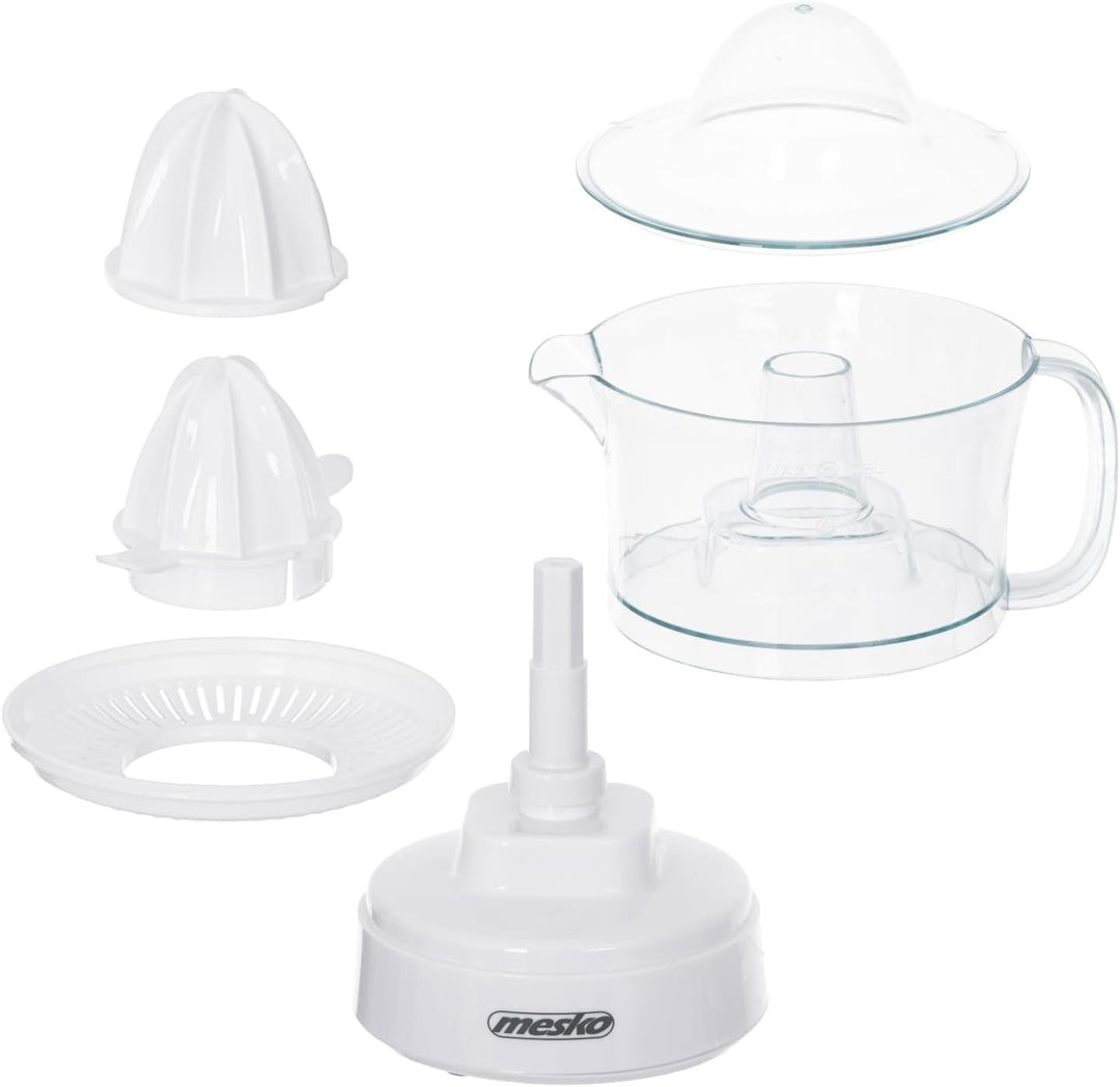 ADLER Mesko Zitruspresse, 40 W Leistung, 0,5 L Kapazität