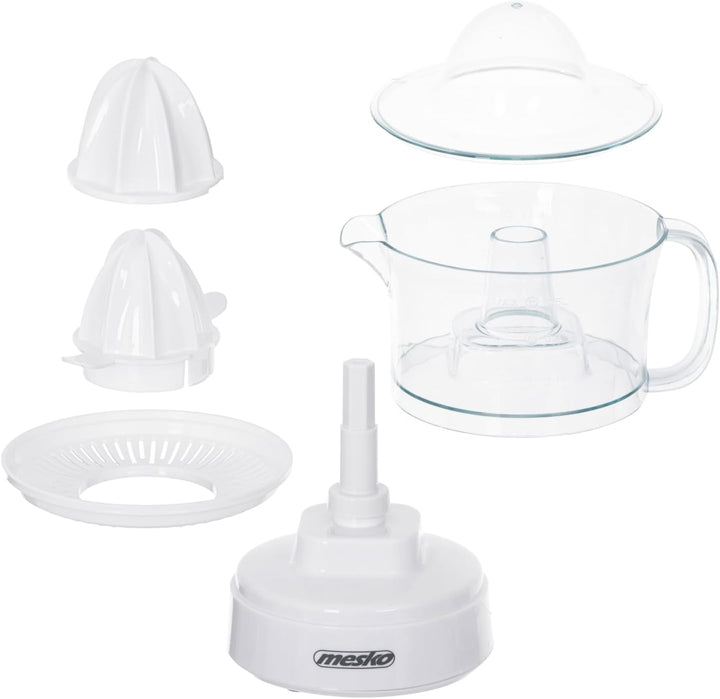 ADLER Mesko Zitruspresse, 40 W Leistung, 0,5 L Kapazität