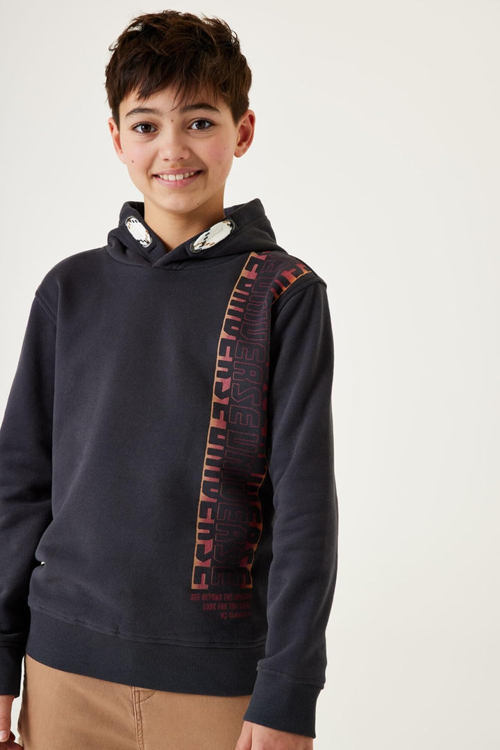 GARCIA Jungen Sweater Sweatshirt 176 Dark Grey (2884), 176 Dark Grey (2884)