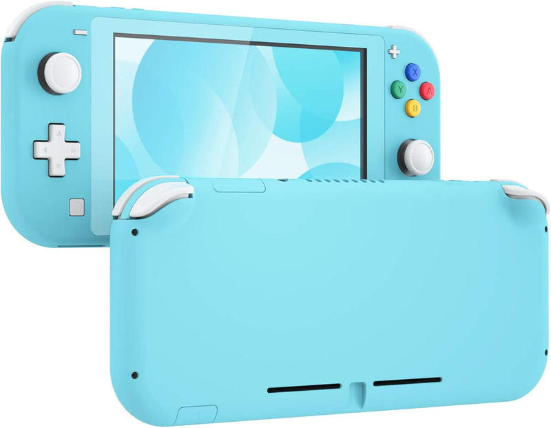 eXtremeRate Full Case Shell für Switch Lite Console, DIY-Ersatz Hülle Gehäuse & Tasten & Schutzfolie
