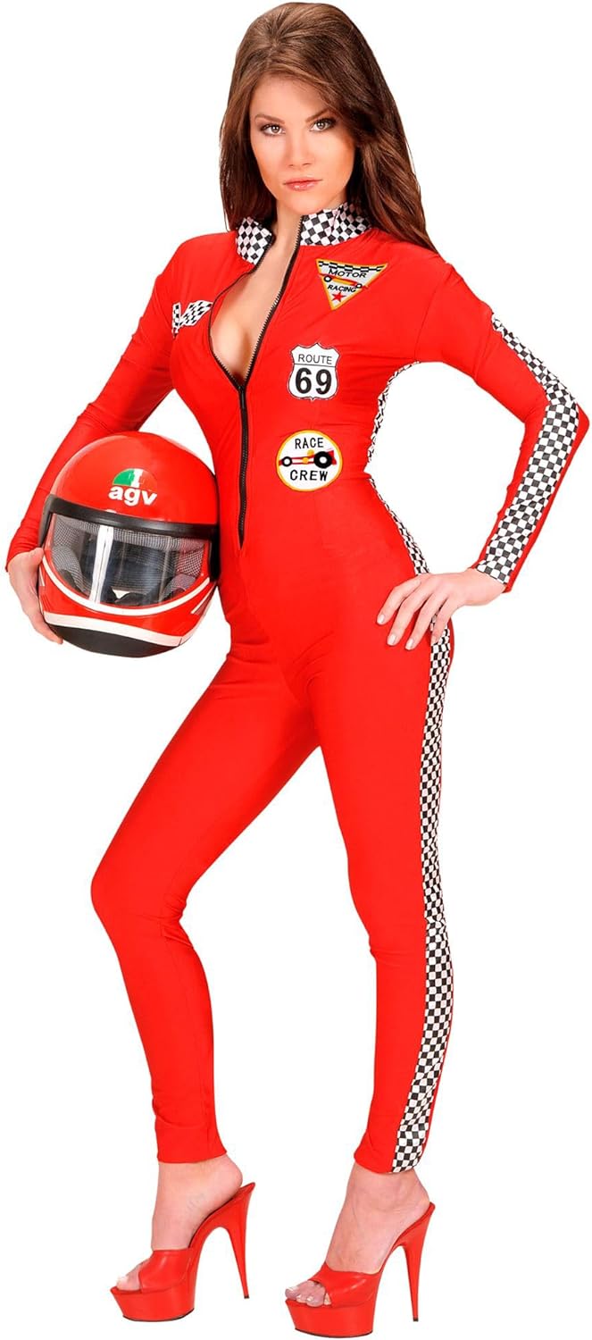 "GRAN PRIX BABE" (catsuit) - (M), M