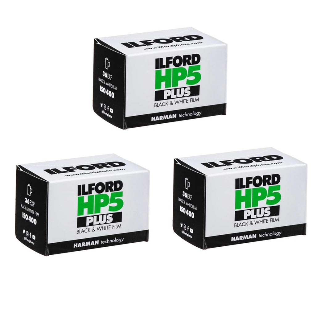 Ilford HP5 Plus2+1 Gratis 135/36 1 Kartusche 3-Pack, 3-Pack