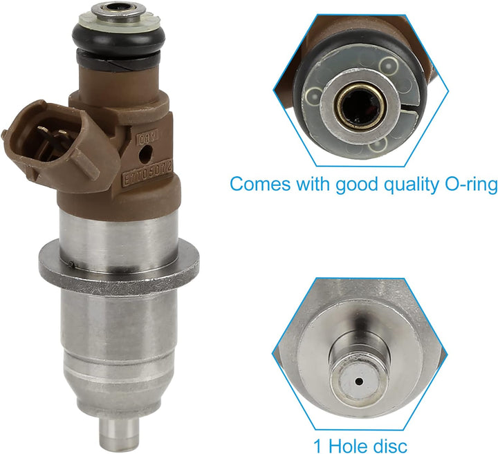 X AUTOHAUX Einspritzdüse Auto Kraftstoffeinspritzer Düsen Einspritzventil E7T05072 MR560553