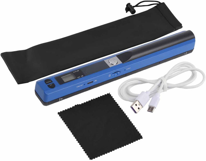 Cuifati Handscanner, Tragbarer Scanner, USB-Stiftscanner, A4-Scan, JPG/PDF, USB 2.0, Klare Bildgebun