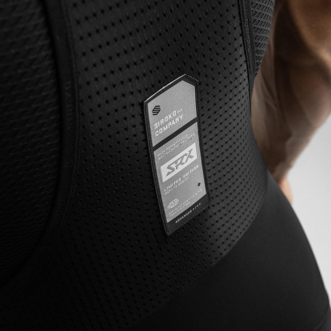 SIROKO - Radsport Trägerhose SRX Pro Elite XS Schwarz, XS Schwarz