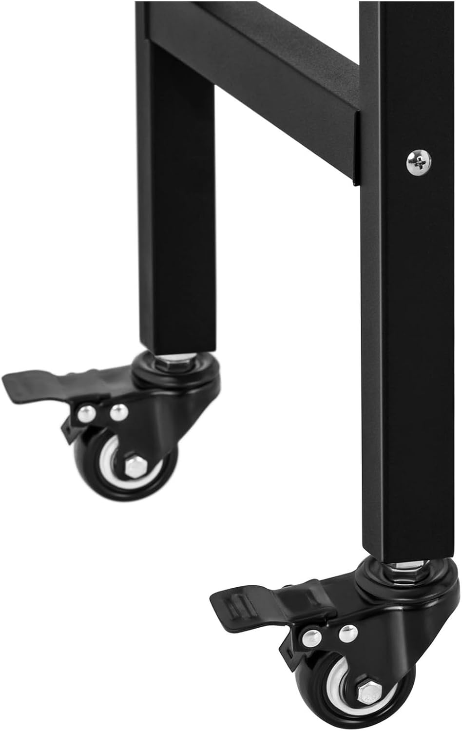 Royal Catering RCPT-BGWG-1 Popcornwagen Wagen für Popcornmaschine Popcorntrolley 2 Bremsen schwarz &