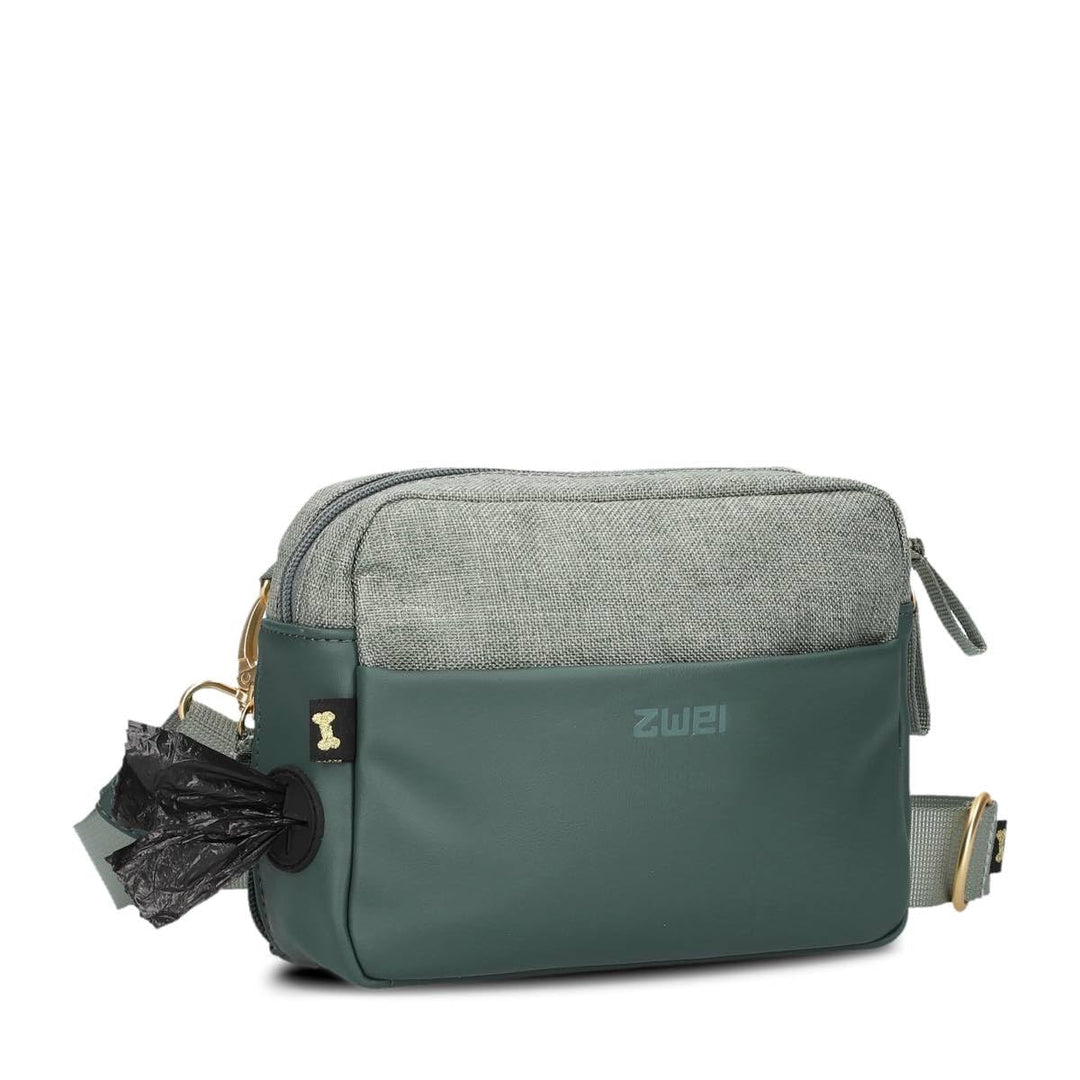 Zwei Hunde Leckerli Tasche Leo LEH50 im modernen Casual Look – Futterbeutel für Hundetraining & Gass