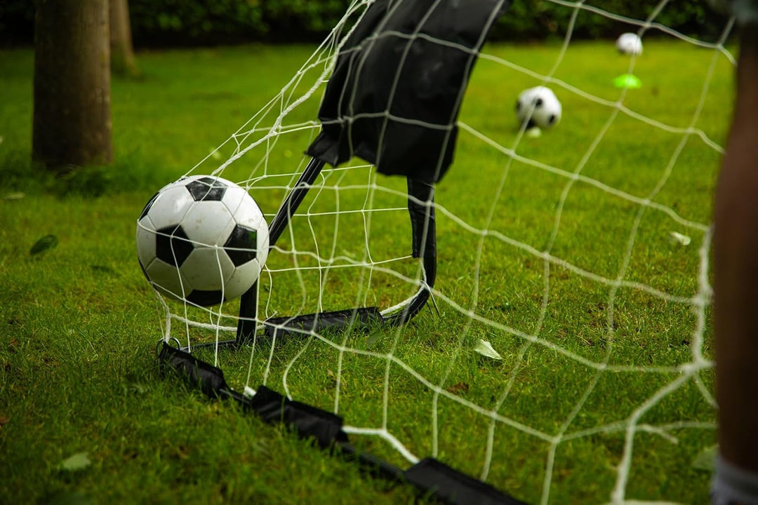VirtuFit Fussballtor – Für Kinder & Erwachsene – Stabil & Wetterfest – Perfekt für Garten & Training