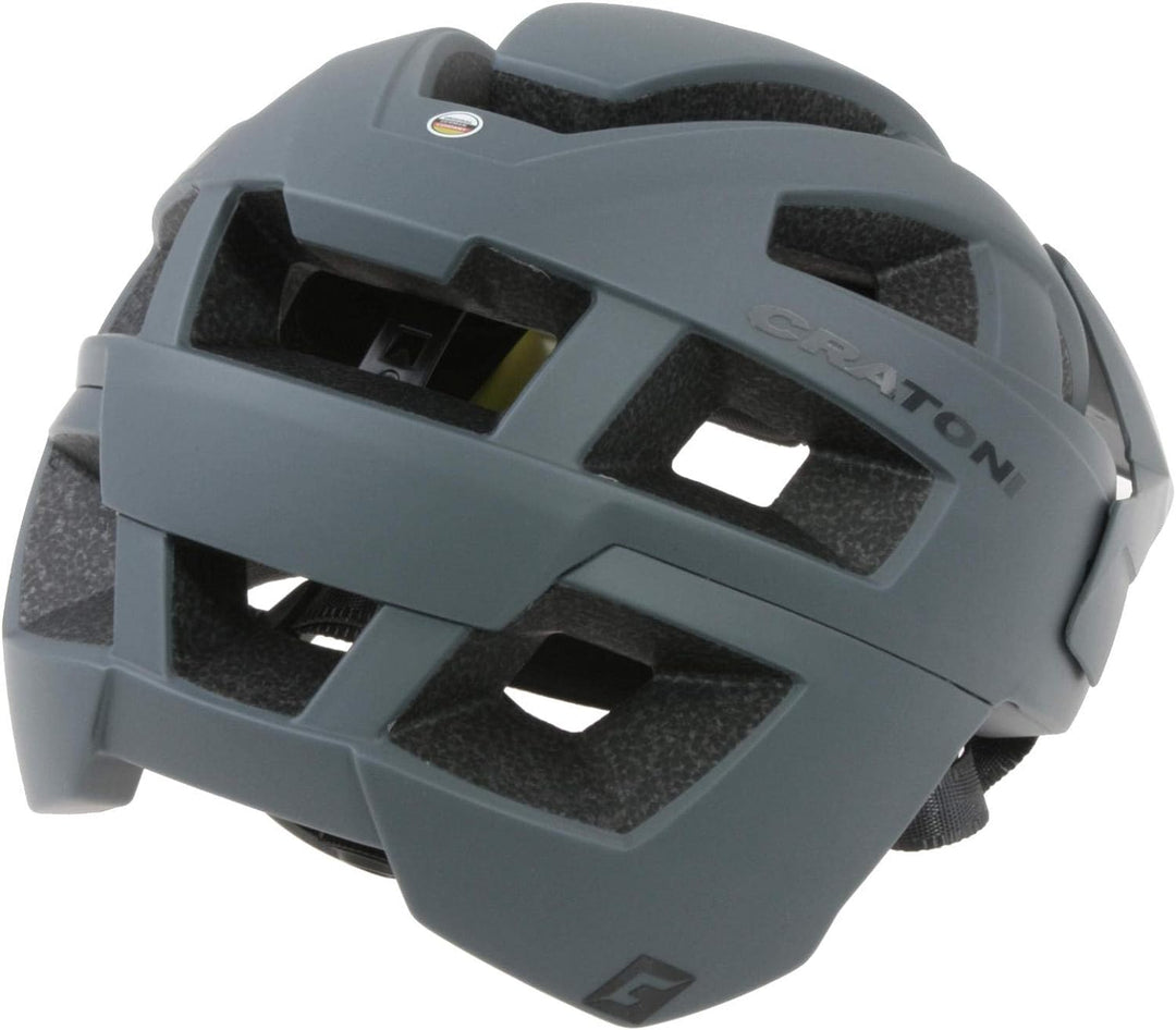 Cratoni Unisex – Erwachsene AllSet (MTB) Fahrradhelm, Grau, One Size