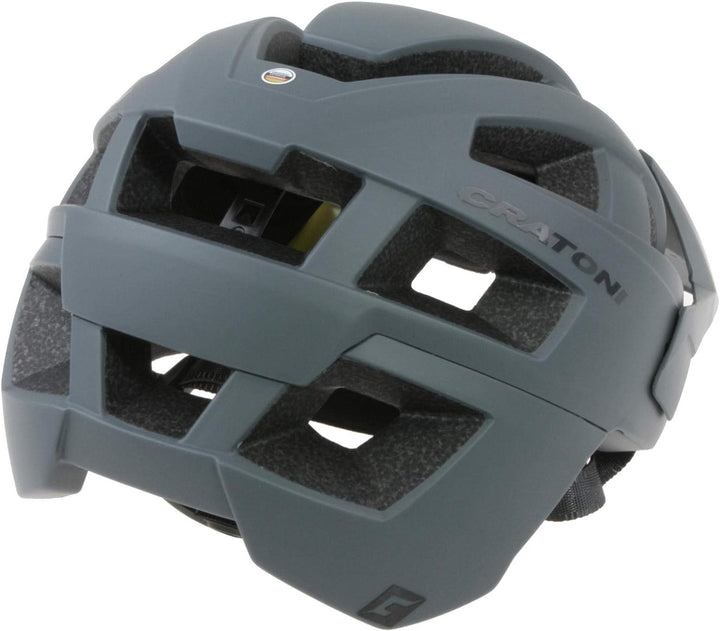 Cratoni Unisex – Erwachsene AllSet (MTB) Fahrradhelm, Grau, One Size
