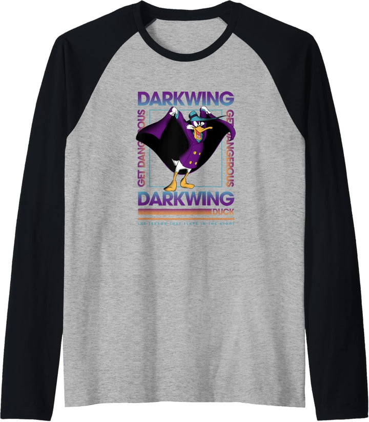 Disney Darkwing Duck Get Dangerous Square Raglan